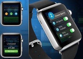 You can bet directly from from your hand with Apple watch iOS apps