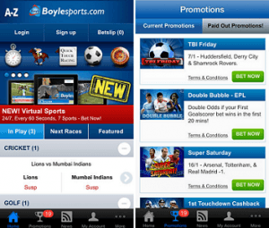 How to register at Boylesports through the Android app?