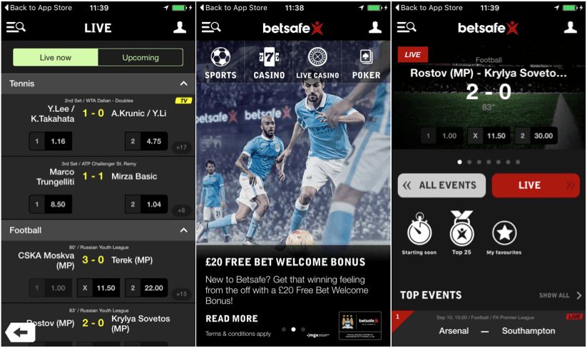 Betsafe Android