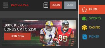 How to bet online with the Bovada mobile application?