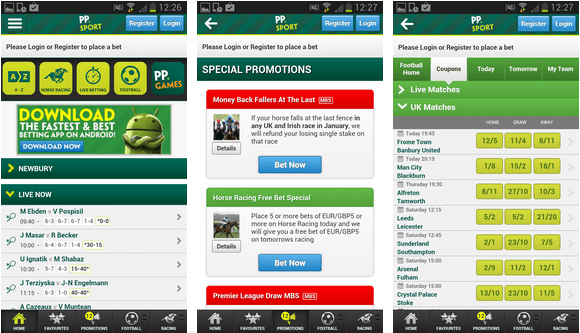 paddy power iPhone App