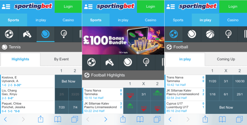 app sportingbet 365